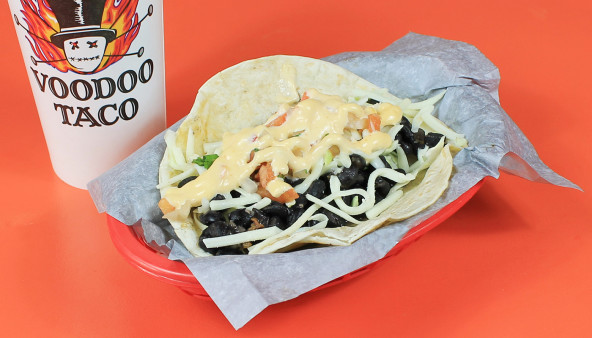image of Cajun Black Bean Taco