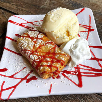 image of Raspberry Cheesecake Chimi