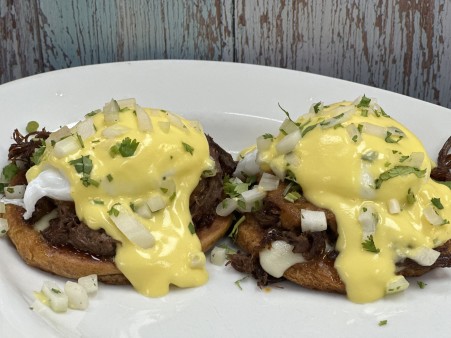 image of Birria Benedict