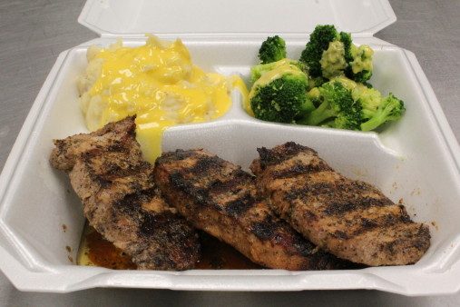 image of Greek Pork Chop Dinner