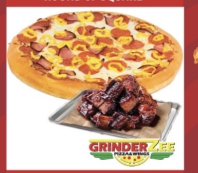 image of Lg (2 top) Pizza & Rib Tips