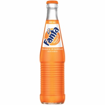 image of 12oz Glass Bottle - Fanta