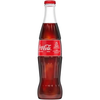 image of 12oz Glass Bottle - Coke