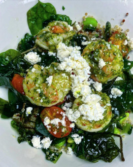 image of Shrimp and Pesto Bowl
