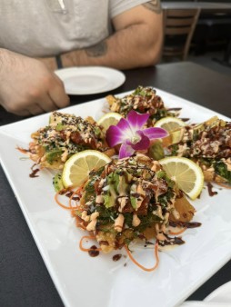 image of Spicy Salmon Tostadas