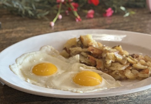 image of (FOUR) Eggs PLATTER