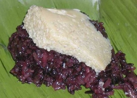 image of Purple Custard Sticky Rice