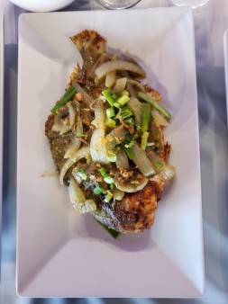 image of Crispy Pompano in Basil