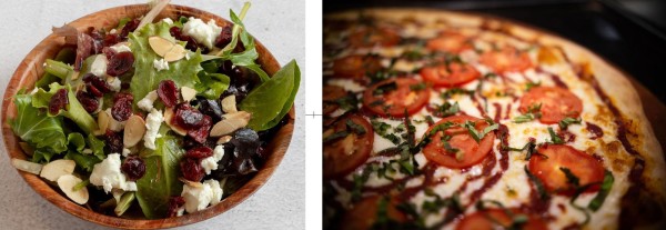 image of Pepperoni Slice and Salad