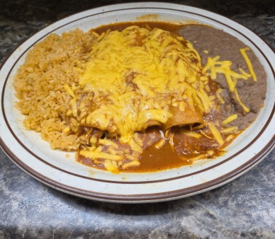 image of #16 Three Enchilada Combo
