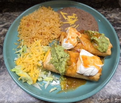 image of #20 Two Chimichangas