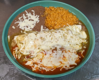 image of #29 One Burrito, One Chile Relleno