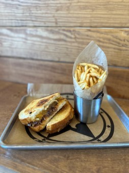 image of BBQ Brisket Grilled Cheese