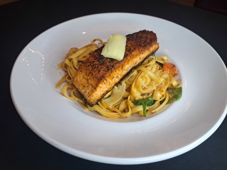 image of Tuscan Salmon Pasta