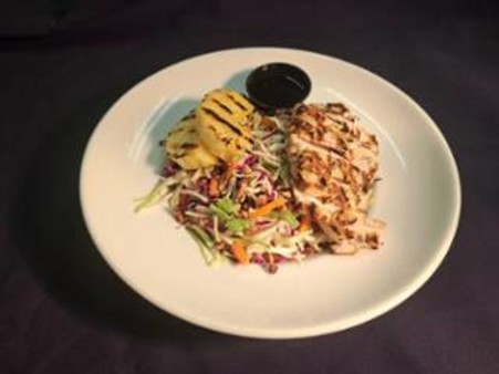 image of Half Pineapple Maple Slaw Salad