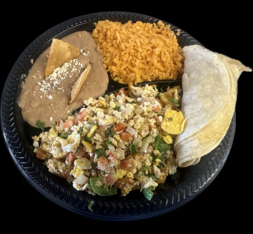 image of Huevos a la Mexicana Plate