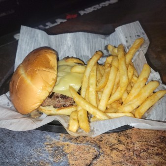 image of Swiss & Mushroom Burger