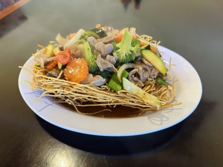 image of #57 Crispy Noodle Lard Na