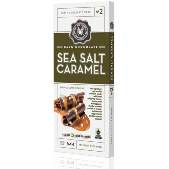 image of CCC Sea Salt Caramel - DARK Chocolate