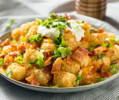 image of Cheesy Bacon Tots
