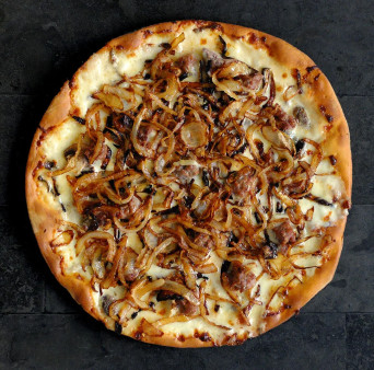 image of Mushroom Swiss Burger