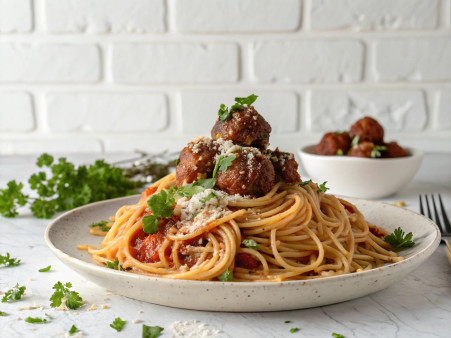 image of Pasta with Meatball
