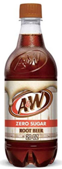 image of A&W Root Beer Zero Sugar