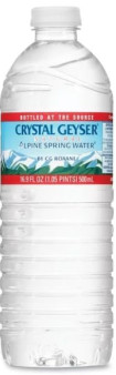 image of Crystal Geyser Spring Water (16.9)