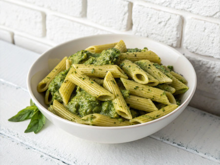 image of Pasta with Creamy Pesto