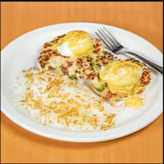 image of Crab Cake Benedict