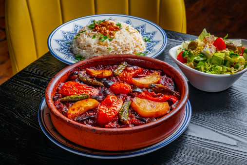 image of Ground Beef Moussaka Tagine