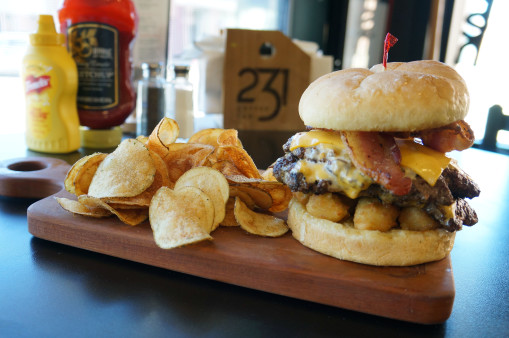 image of Cheese Curd Burger
