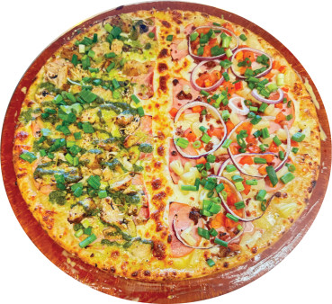 image of XLarge Half & Half Pizza