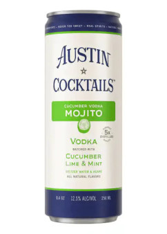 image of Austin Cocktail Cucumber Mojito Can