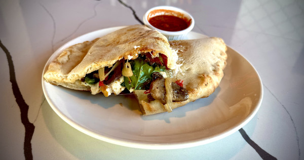 image of VEGGIE CALZONE