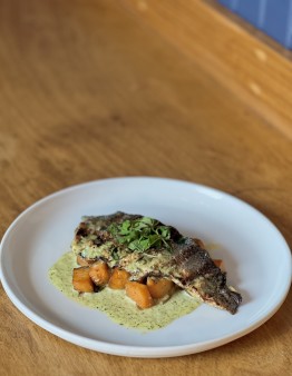 image of Pan-Seared Branzino