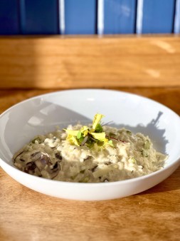 image of Wild Mushroom & Asparagus Risotto