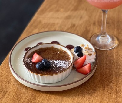 image of Turkish Coffee Creme Brulee 