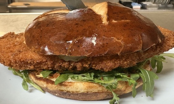 image of Crispy Pork Cutlet Sandwich