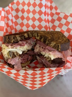 image of Double Decker Corned Beef Sandwich