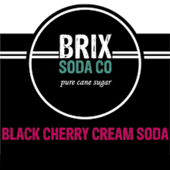 image of Brix Black Cherry Cream Soda