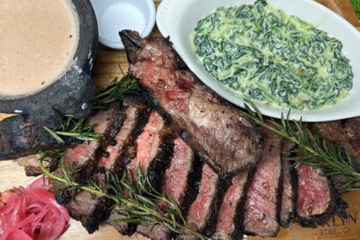 image of Black Angus 40oz Bone In Rib-Eye