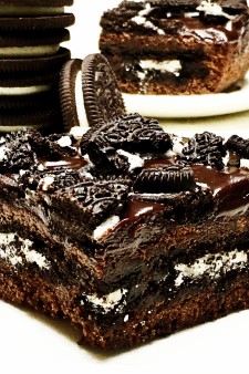 image of Oreo Stuffed Brownie