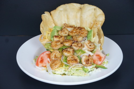 image of Shrimp Fajita Salad