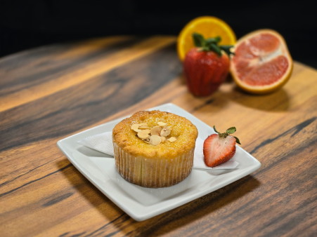 image of Gluten Free Lemon Polenta Cake