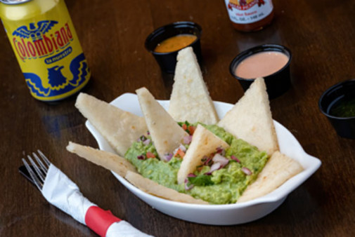image of Arepa Frita con Guacamole