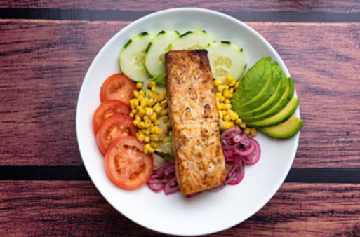 image of Ensalada con Salmon
