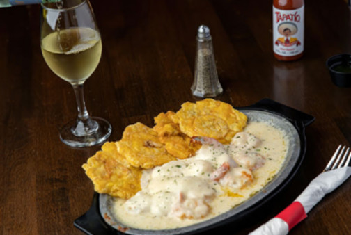 image of Camarones al Ajillo Gratinados