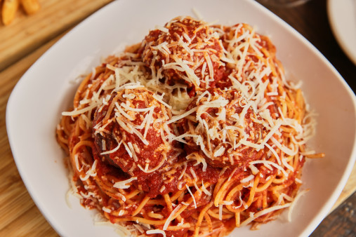image of Veal Meatball Spaghettini