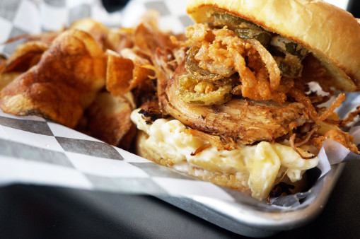 image of Honey Garlic Pork Sandwich